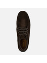Geox Temno rjava moška gležnjarska obutev Geox Spherica EC14