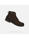 Geox Temno rjava moška gležnjarska obutev Geox Rhadalf