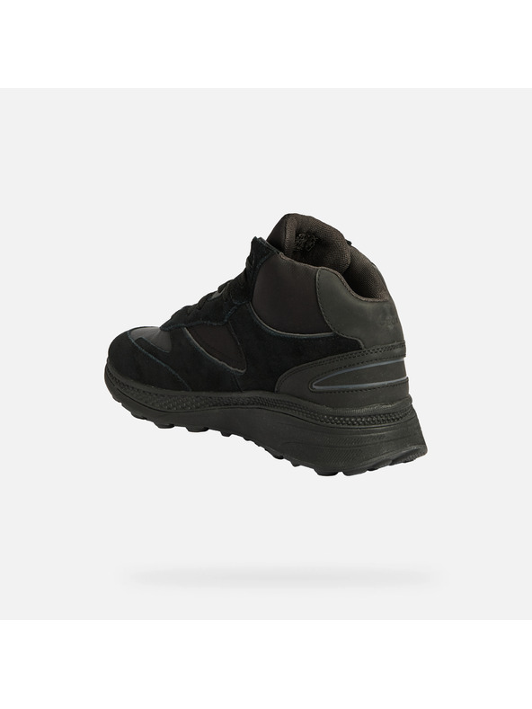 Geox Črna moška gležnjarska obutev Geox Spherica Actif X1