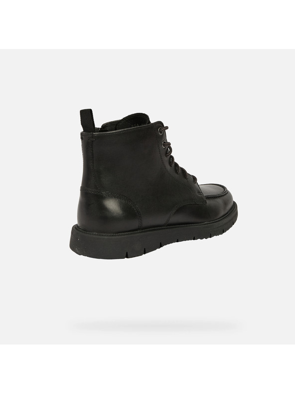 Geox Črna moška gležnjarska obutev Geox Pove