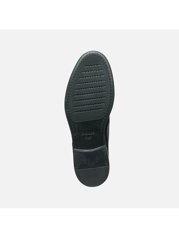 Geox Črna moška gležnjarska obutev Geox Terence