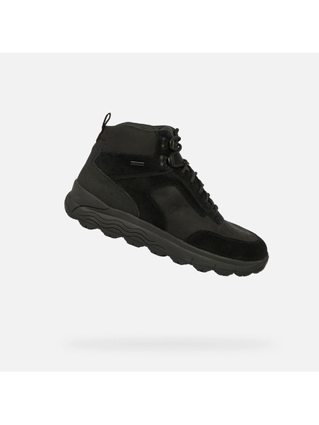 Geox Črni moški gležnjarji Geox Spherica 4X4 B ABX