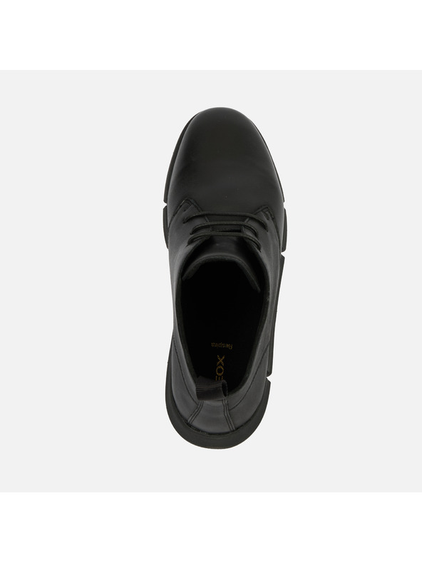 Geox Črna moška gležnjarska obutev Geox Adacter M