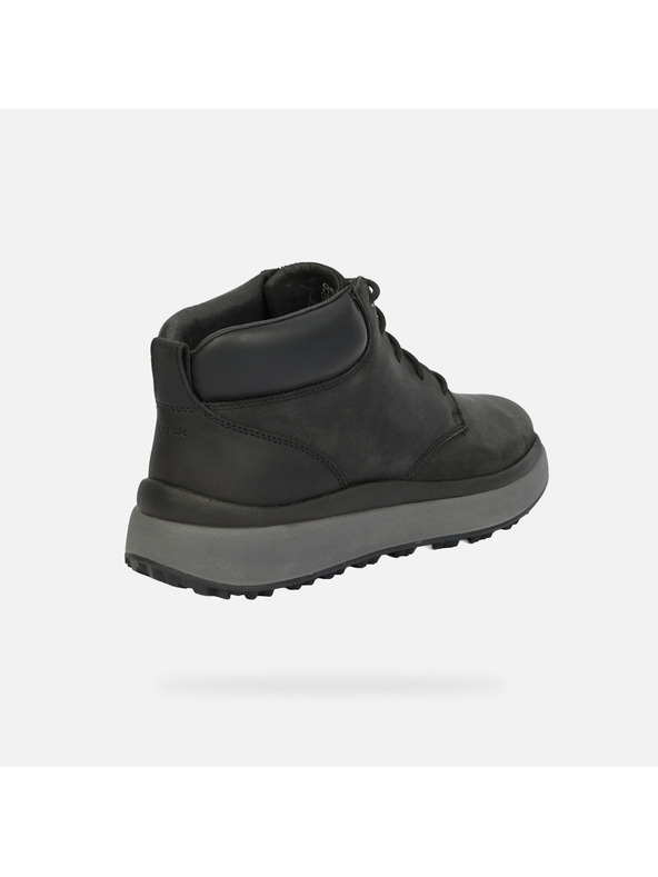 Geox Črna moška gležnjarska obutev Geox Granito + Grip