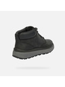 Geox Črna moška gležnjarska obutev Geox Granito + Grip