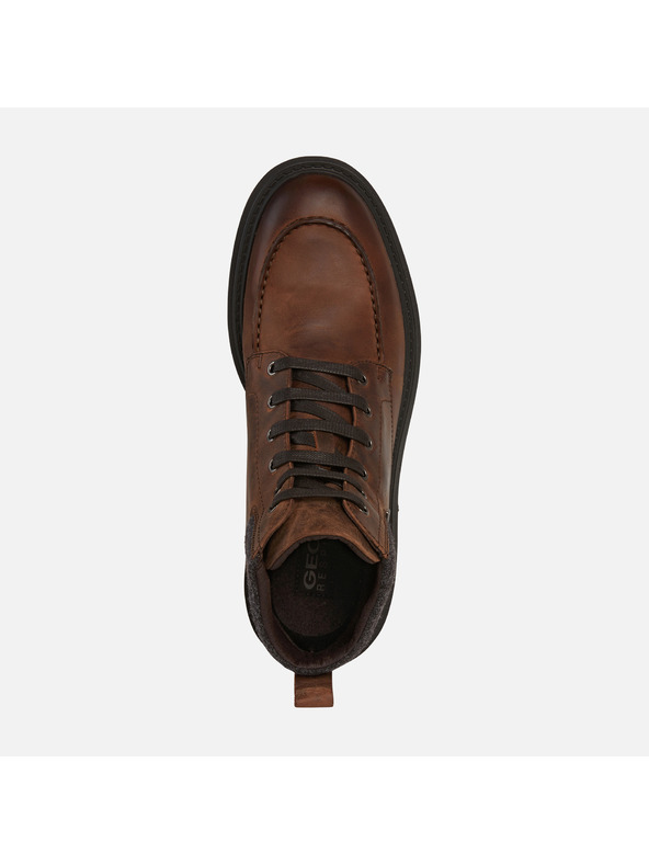 Geox Rjavi moški gležnjarji Geox Faloria b abx