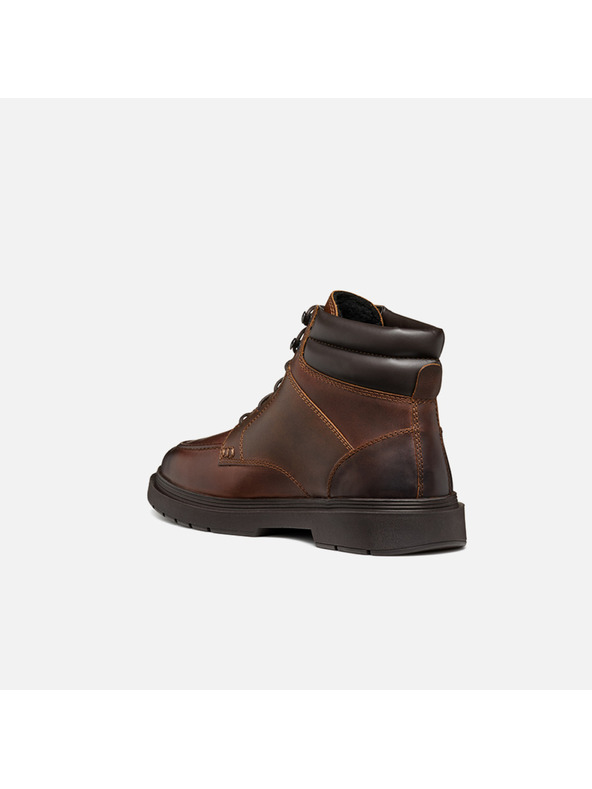 Geox Rjava moška gležnjarska obutev Geox Calaita