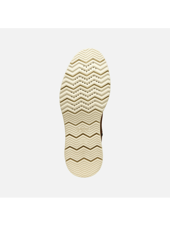 Geox Rjava moška gležnjarska obutev Geox Pove