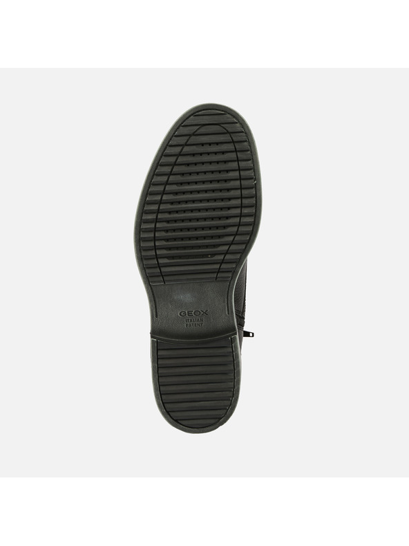 Geox Črna moška gležnjarska obutev Geox Henreys