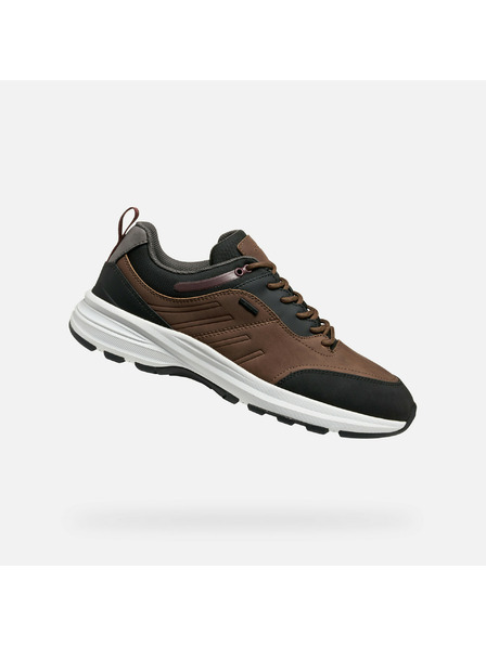 Geox Rjave moške superge Geox Senales B ABX