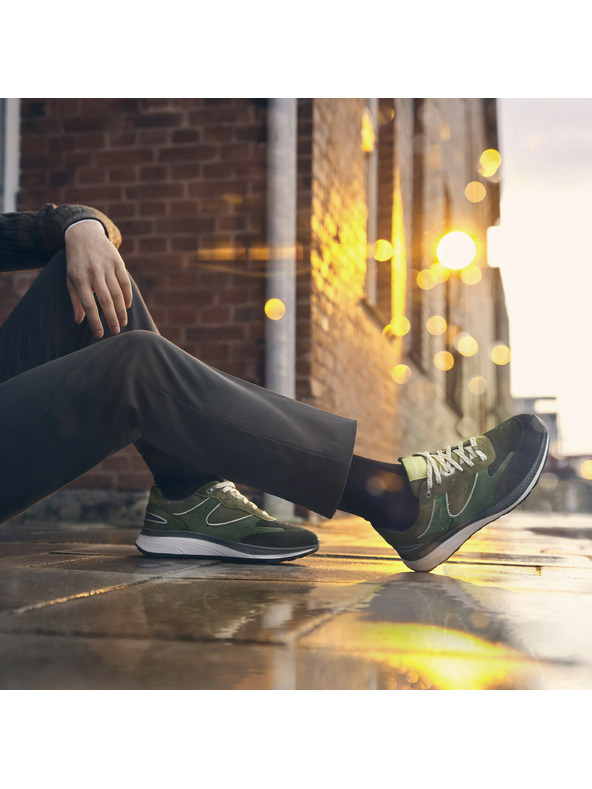 Geox Zelene moške superge Geox Spherica Actif X1