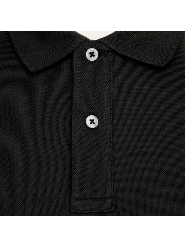 Geox Črna moška polo majica Geox