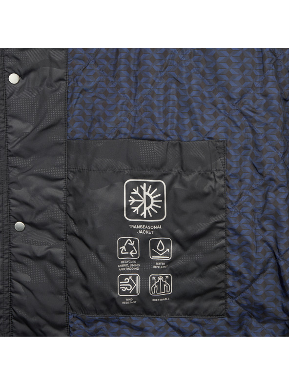 Geox Temno siva moška jakna Geox Jharrod