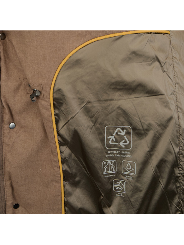 Geox Rjava moška puhovka Geox Leitan