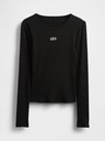 GAP Rebrasta majica z logom GAP