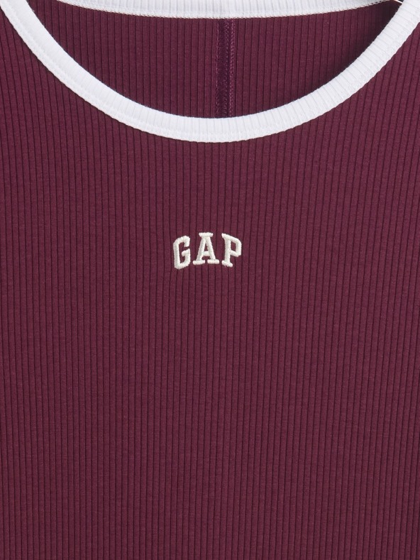 GAP Rebrasta majica z logom GAP