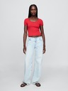 GAP Crop majica Americana GAP