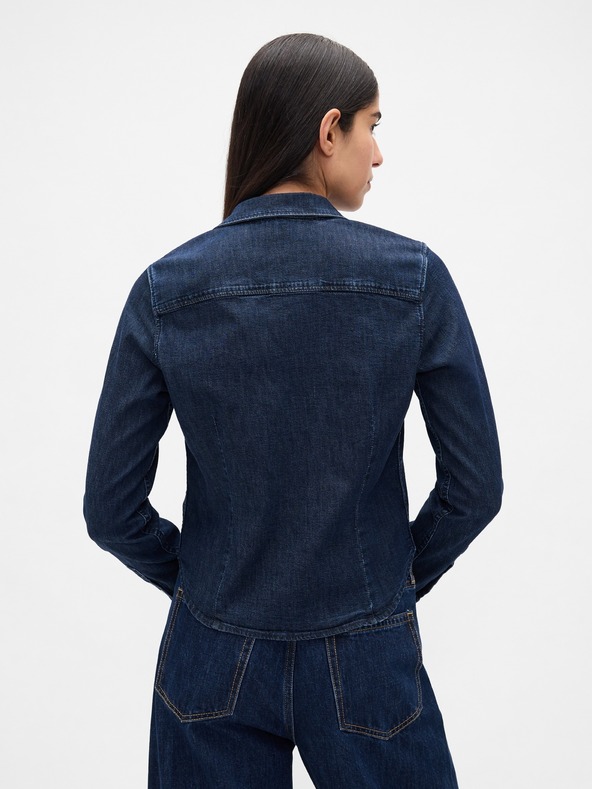 GAP Džínsova crop srajca GAP