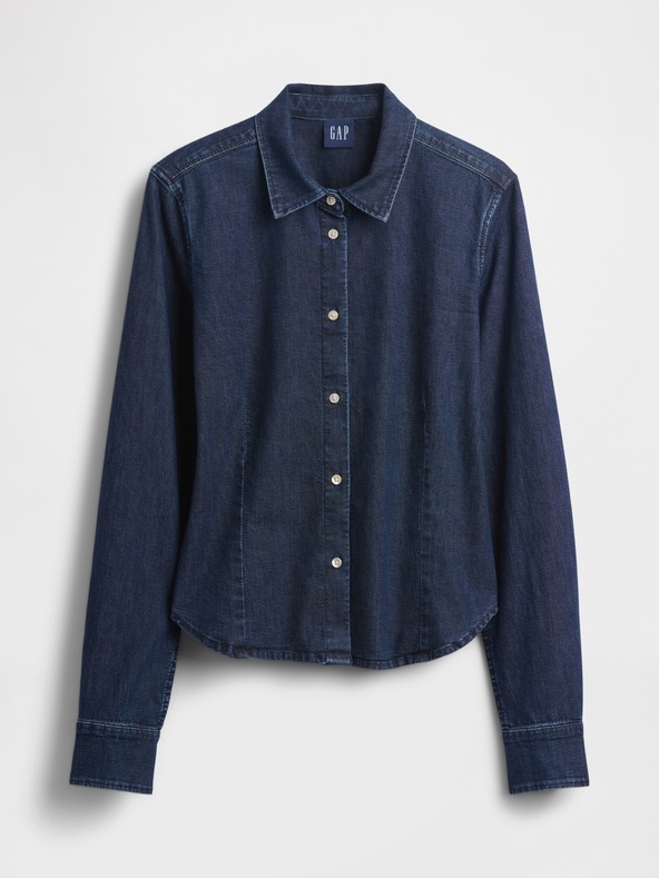 GAP Džínsova crop srajca GAP