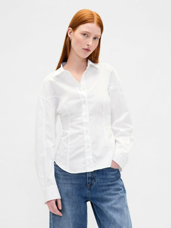 GAP Poplin srajca Dolman Classic Shirt GAP