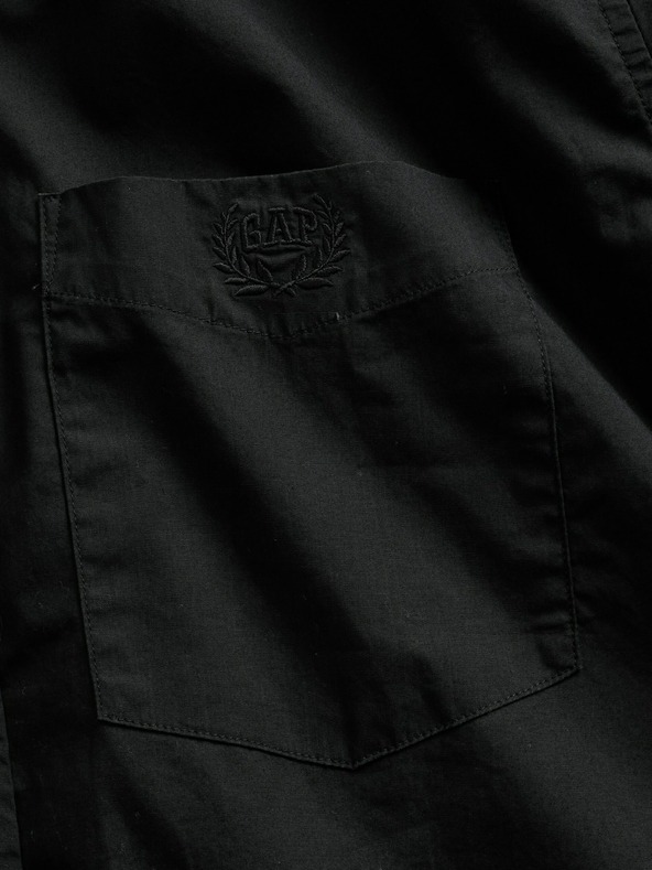 GAP Oversize poplin srajca z logotipom Big Shirt GAP