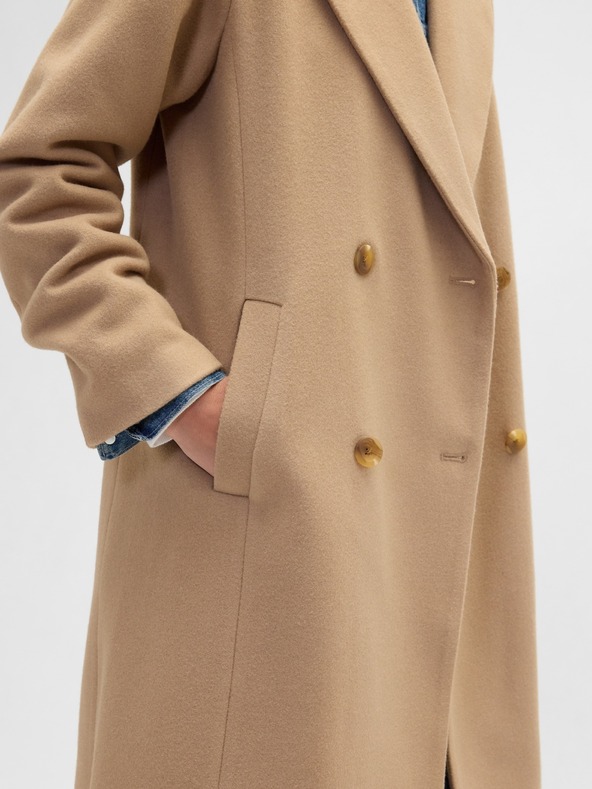 GAP Plašč z mešanico volne GAP