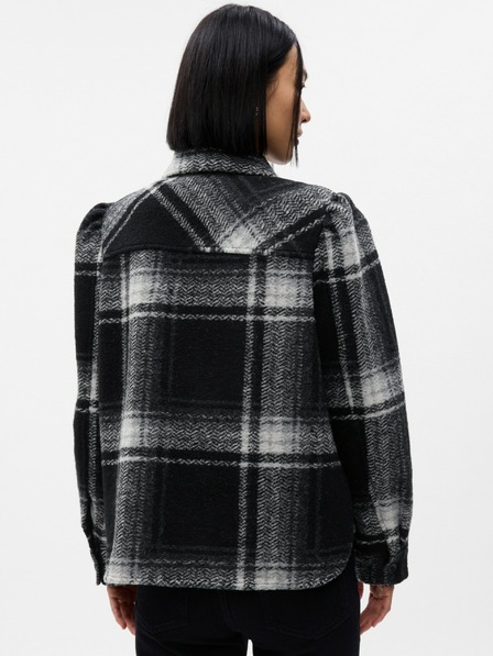 GAP Volnena srajčna crop jakna GAP