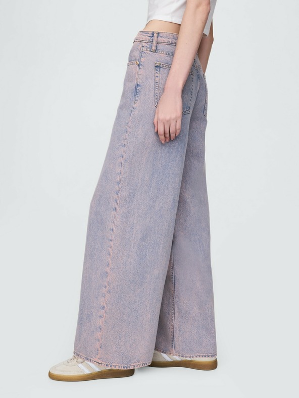 GAP Jeans Rose Mist Pink ohlapni GAP