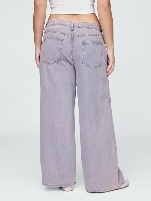 GAP Jeans Rose Mist Pink ohlapni GAP
