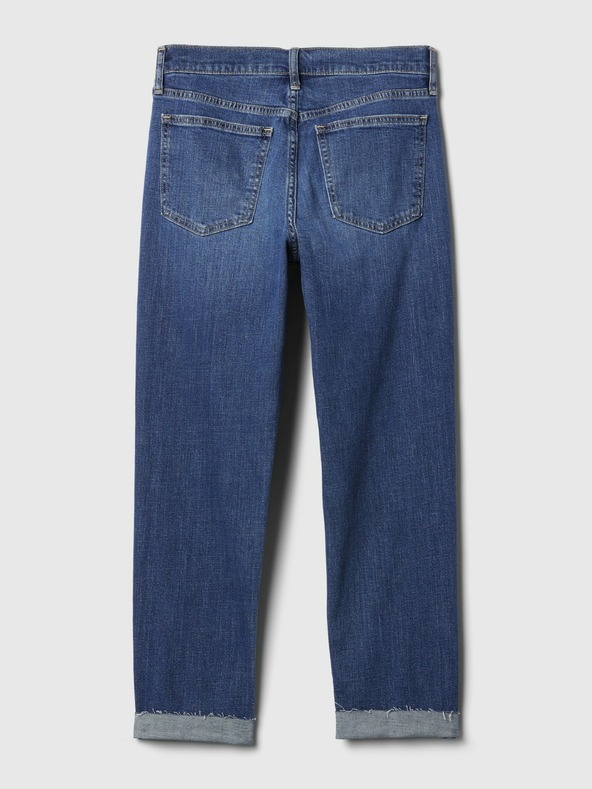 GAP Džínsy girlfriend so stredným pásom GAP