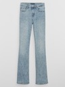 GAP Džínsy boot strih, stredný pás GAP
