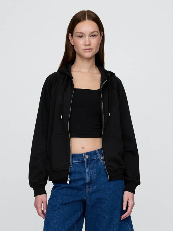 GAP Vintage mehka jopica z zadrgo GAP