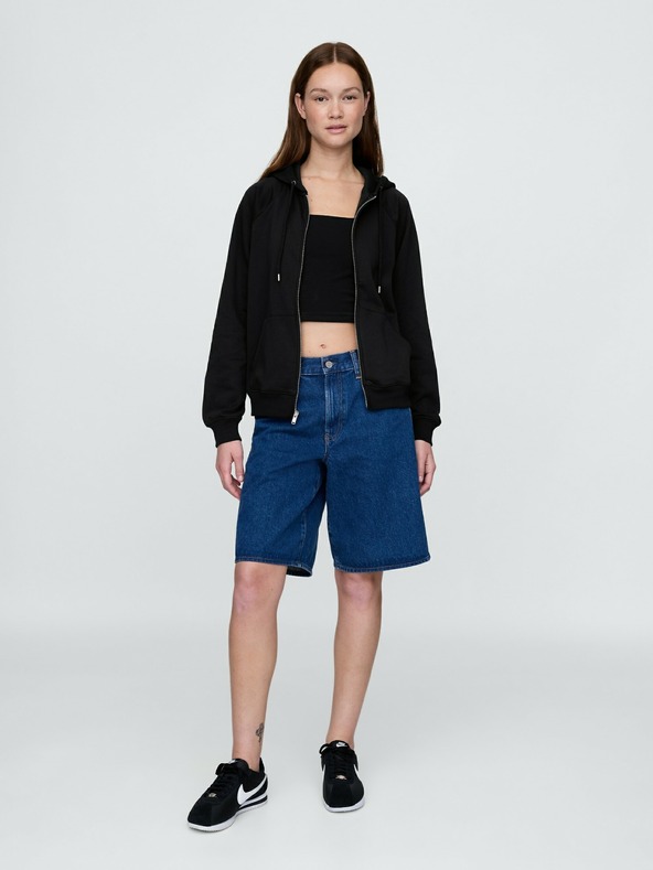 GAP Vintage mehka jopica z zadrgo GAP