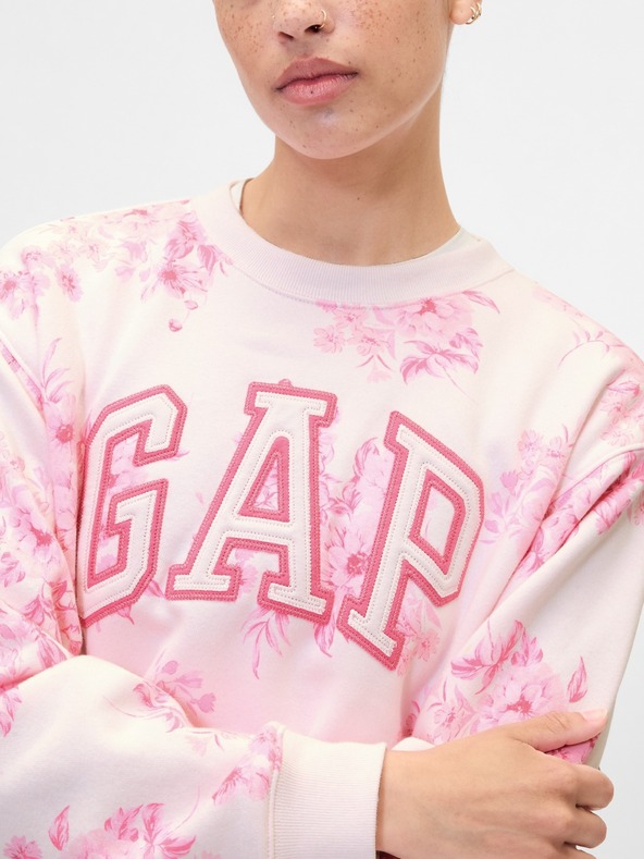 GAP Oversize pulover z logotipom GAP