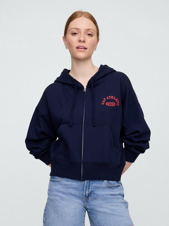 GAP Oversize pulover z logotipom GAP