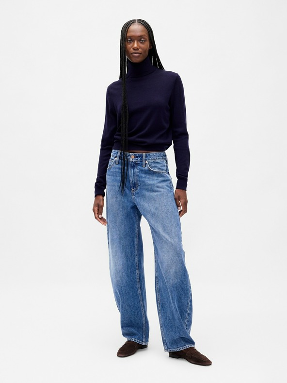 GAP GAP Rolo iz merino volne z logotipom GAP