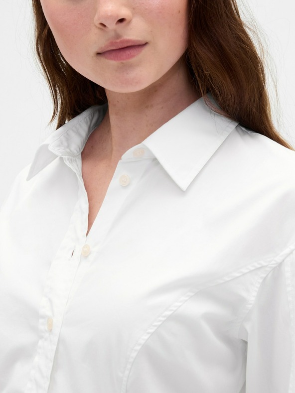 GAP Srajčna mini obleka iz poplina Gap