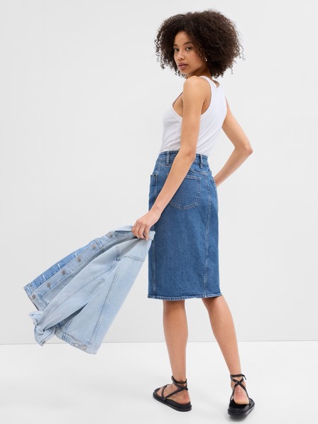 GAP Jeans midi krilo GAP