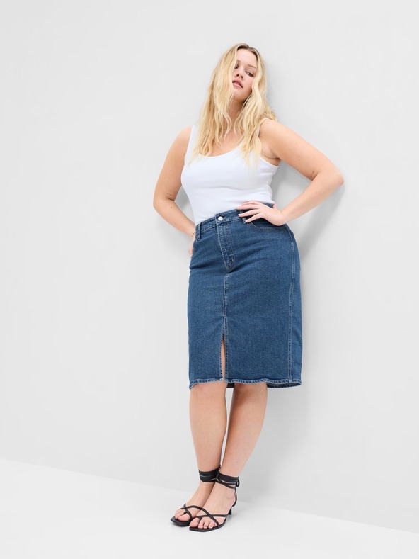 GAP Jeans midi krilo GAP