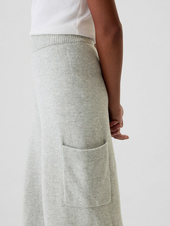 GAP Otroške pletene cargo hlače CashSoft GAP