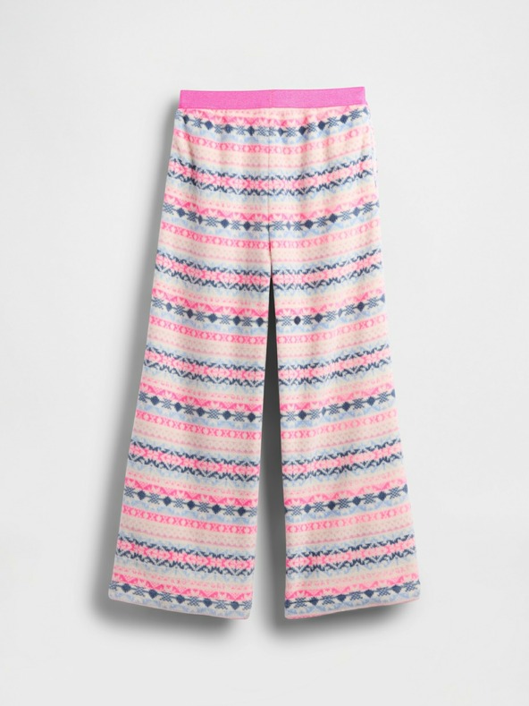 GAP Otroške flanelne pižamske hlače GAP