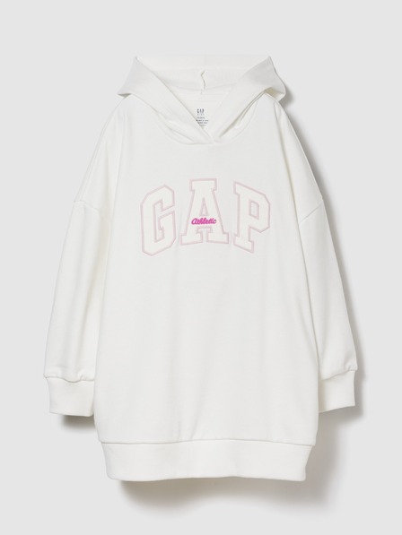GAP Otroške oversized mikina obleke VintageSoft GAP