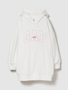 GAP Otroške oversized mikina obleke VintageSoft GAP