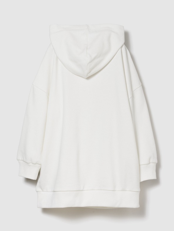 GAP Otroške oversized mikina obleke VintageSoft GAP