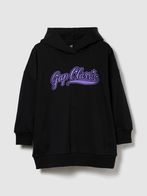 GAP Otroške oversized mikina obleke VintageSoft GAP
