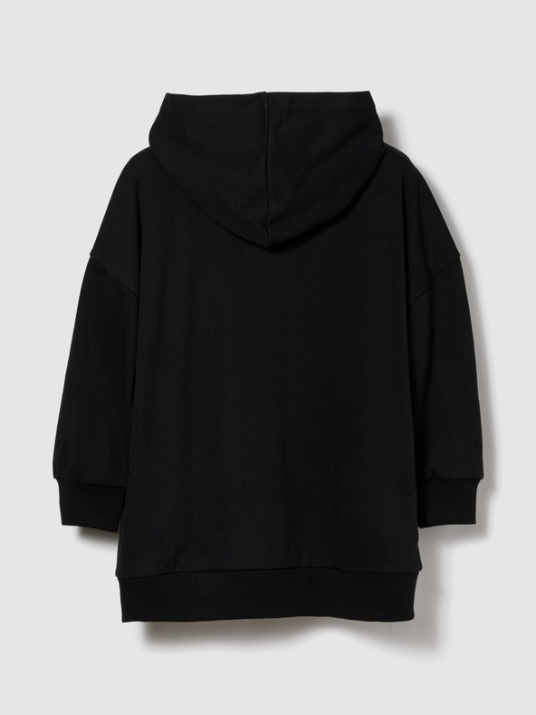 GAP Otroške oversized mikina obleke VintageSoft GAP