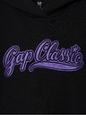 GAP Otroške oversized mikina obleke VintageSoft GAP