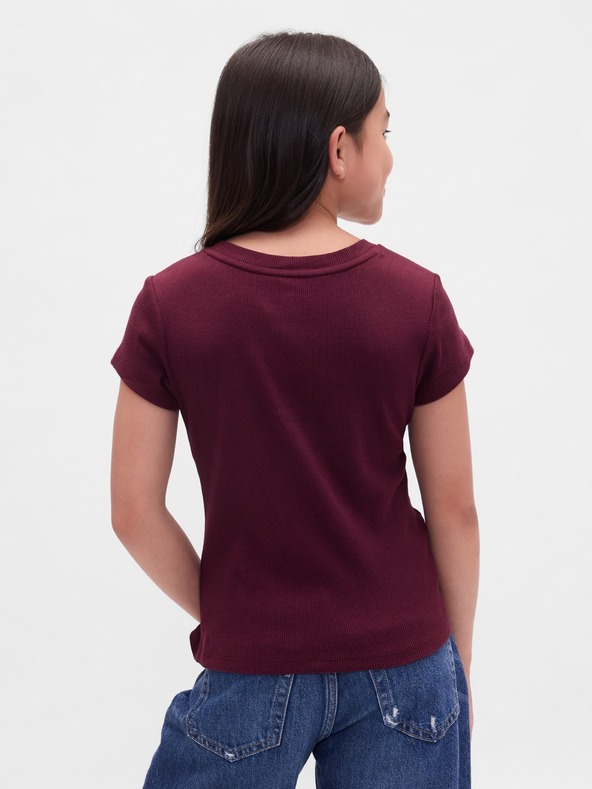 GAP Otroška majica z rebri GAP