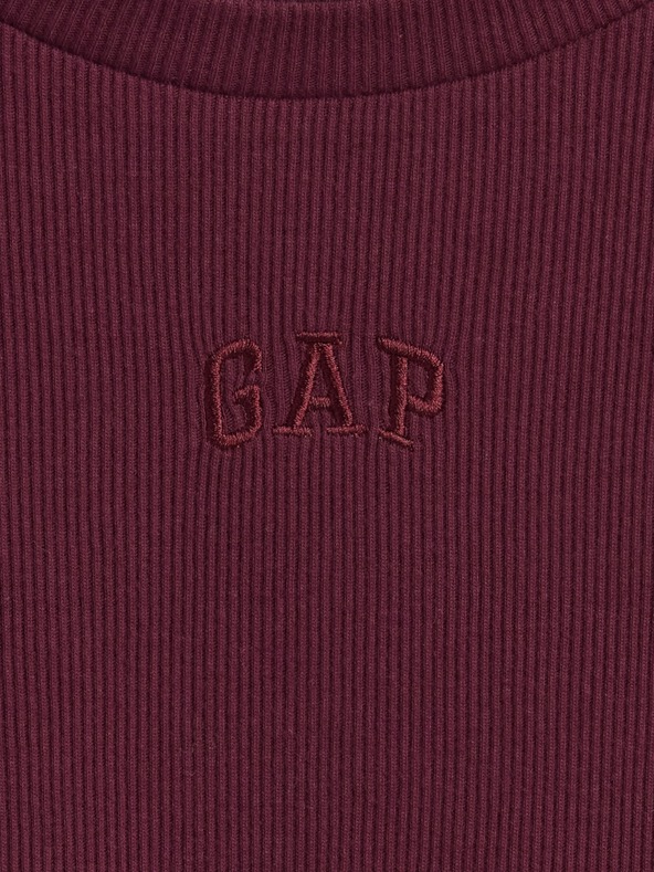 GAP Otroška majica z rebri GAP