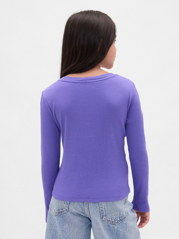 GAP Otroška majica z rebri GAP